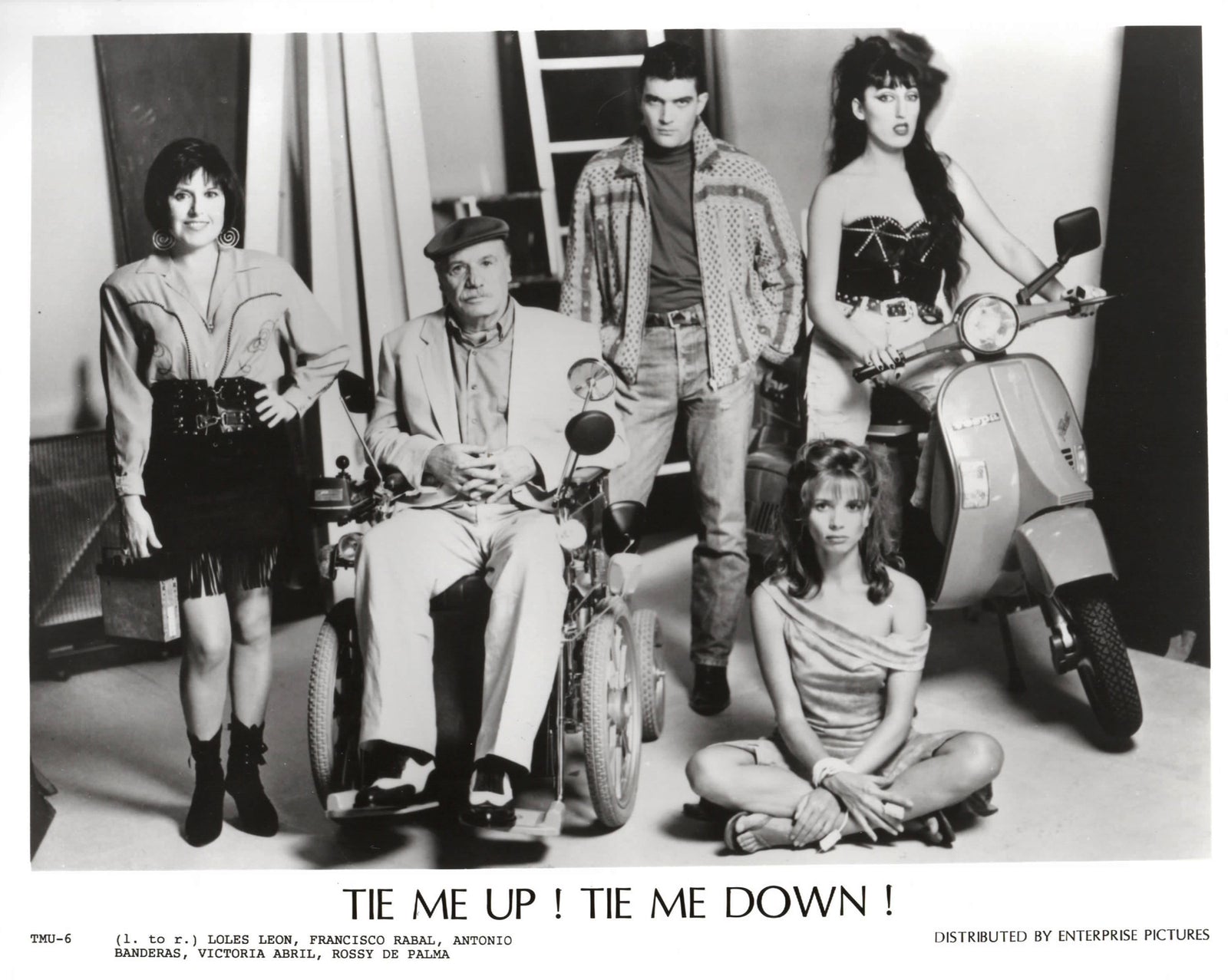 Tie Me Up! Tie Me Down! 1989 Press Publicity Film Movie Still