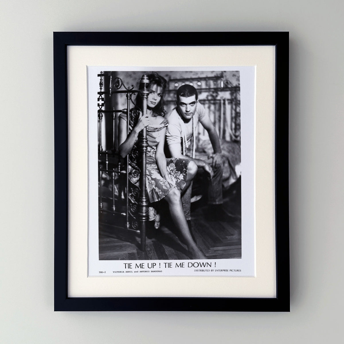 Tie Me Up! Tie Me Down! 1989 Press Publicity Film Movie Still - Framed