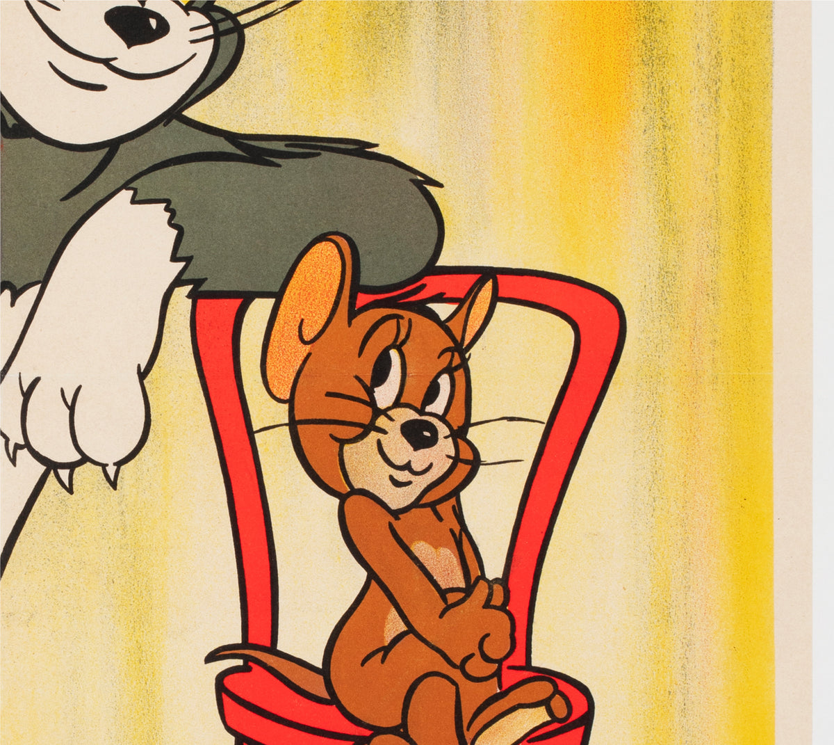 Tom and Jerry 1954 French Film festival Poster - detail