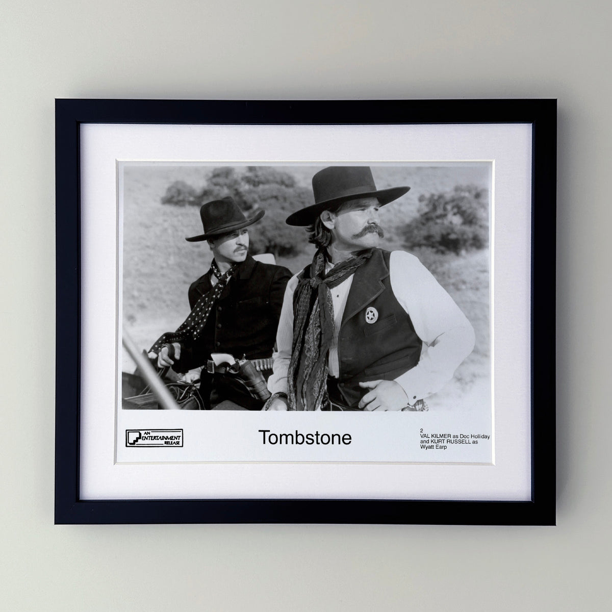 Tombstone 1993 Publicity Film Movie Press Still Framed
