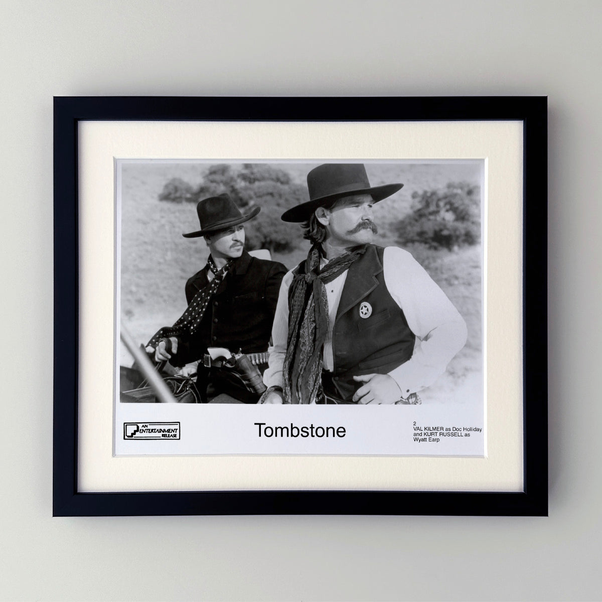 Tombstone 1993 Publicity Film Movie Press Still Framed