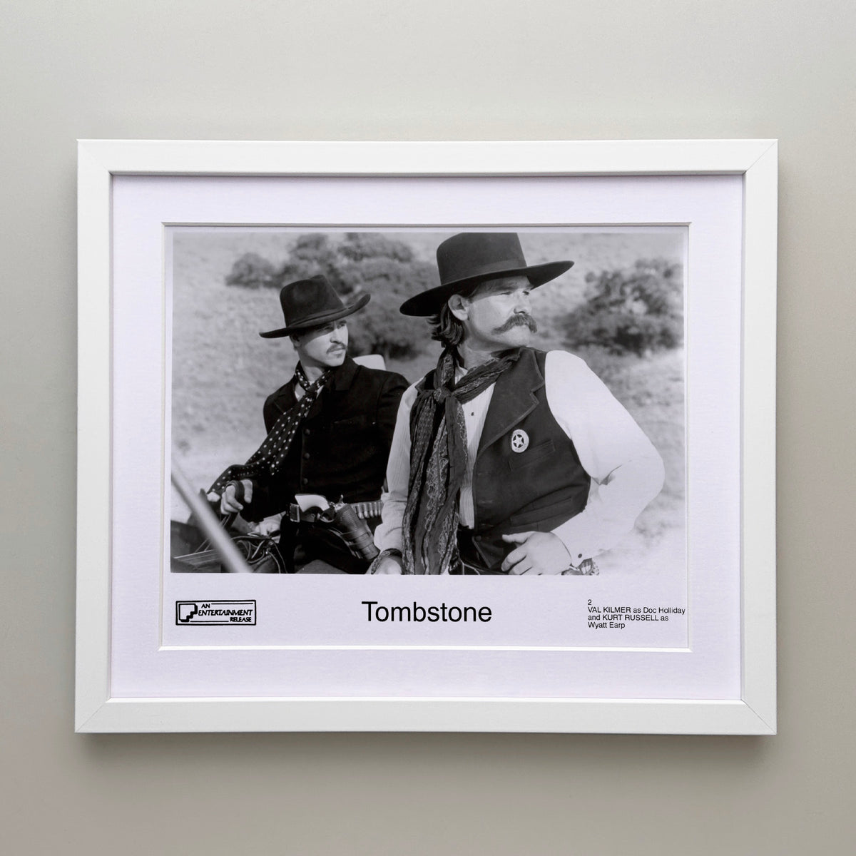 Tombstone 1993 Publicity Film Movie Press Still Framed