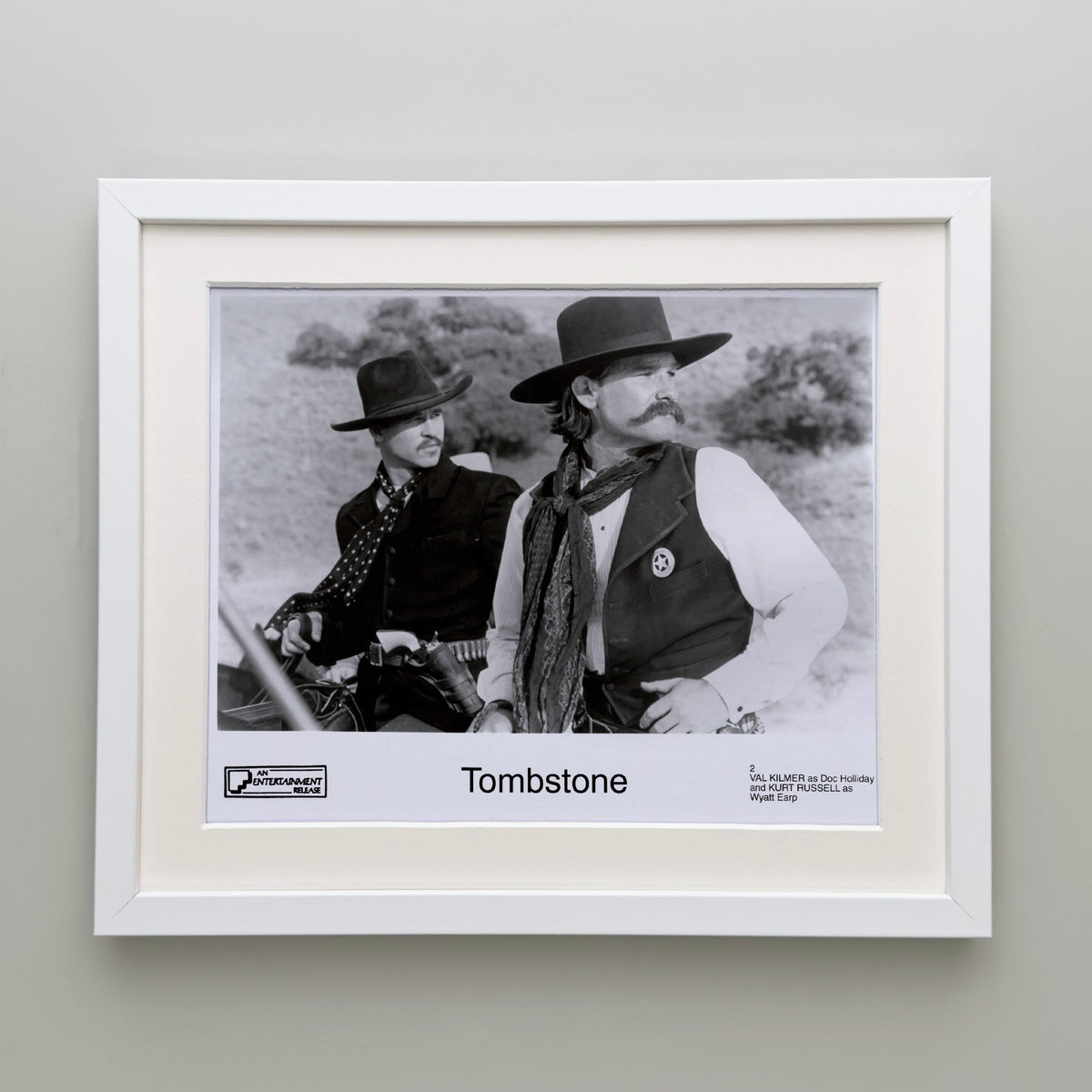 Tombstone 1993 Publicity Film Movie Press Still Framed
