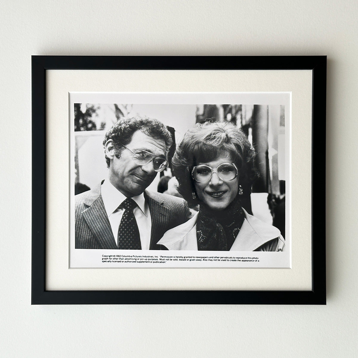 Tootsie (1982) Dustin Hoffman Publicity Film Movie Still - Framed