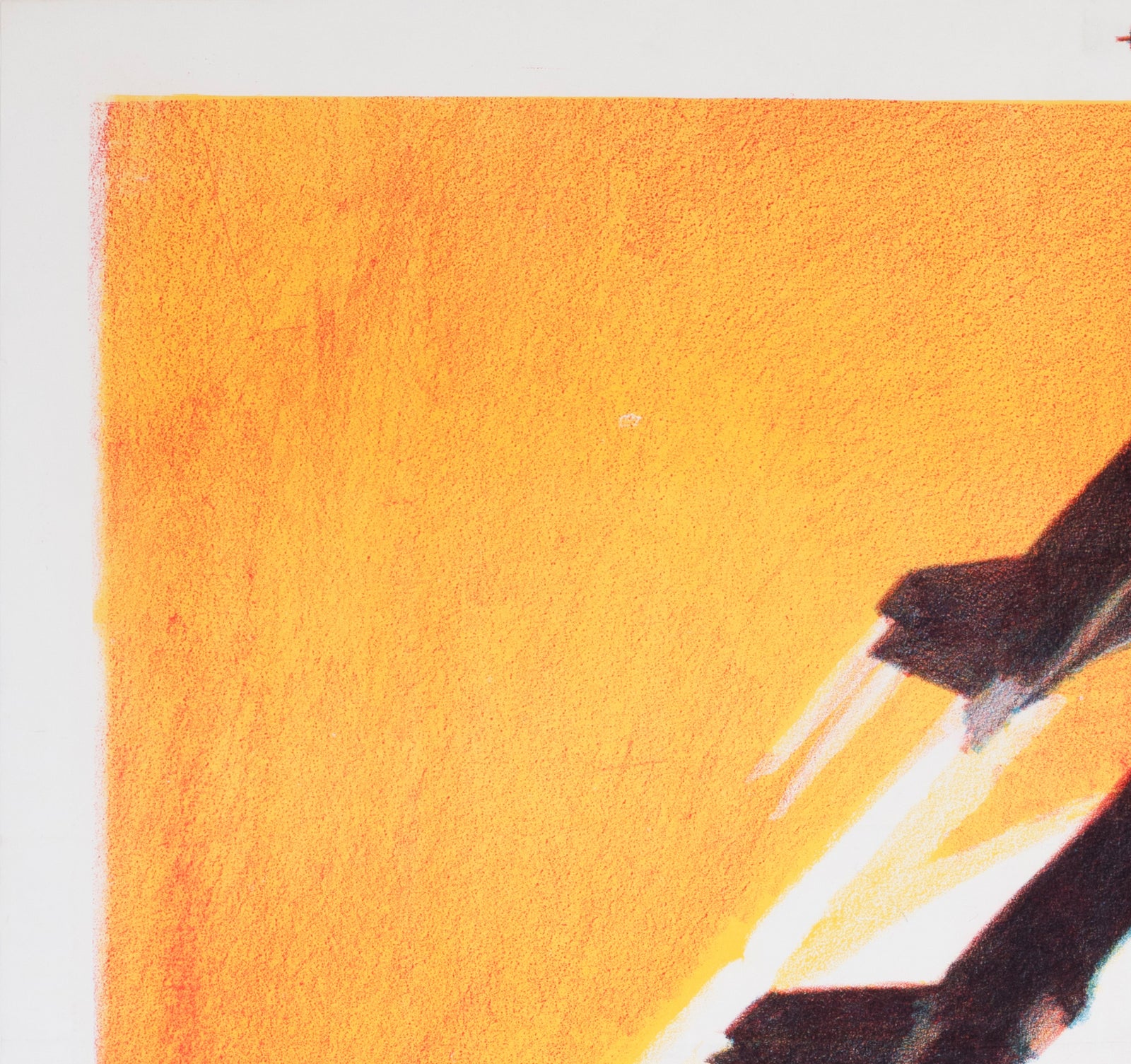 Top Gun c1986 Egyptian Film Poster - detail