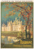 Touraine Chateau de Chambord c1910 French Travel Advertising Poster Louis Tauzin