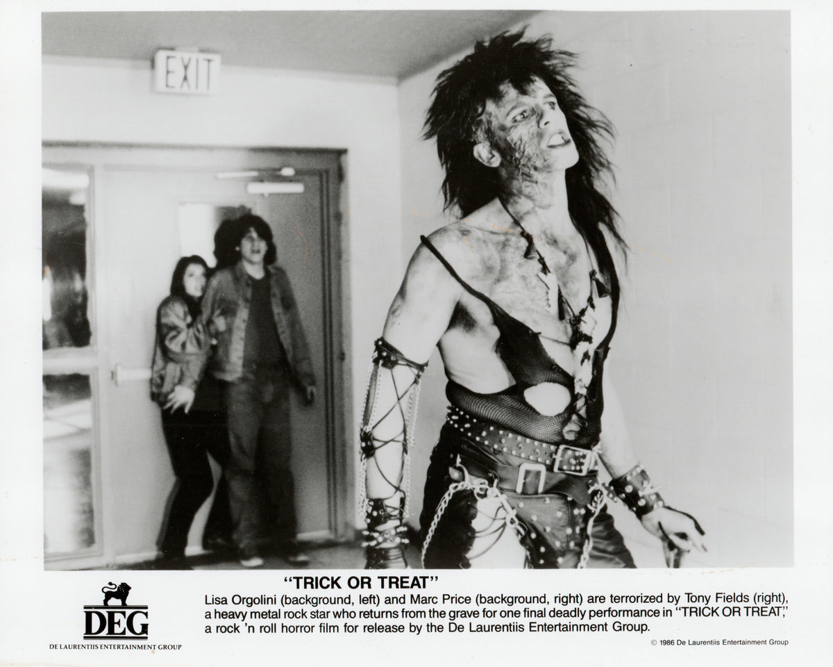 Trick or Treat 1986 Film Movie Press Publicity Still Framed
