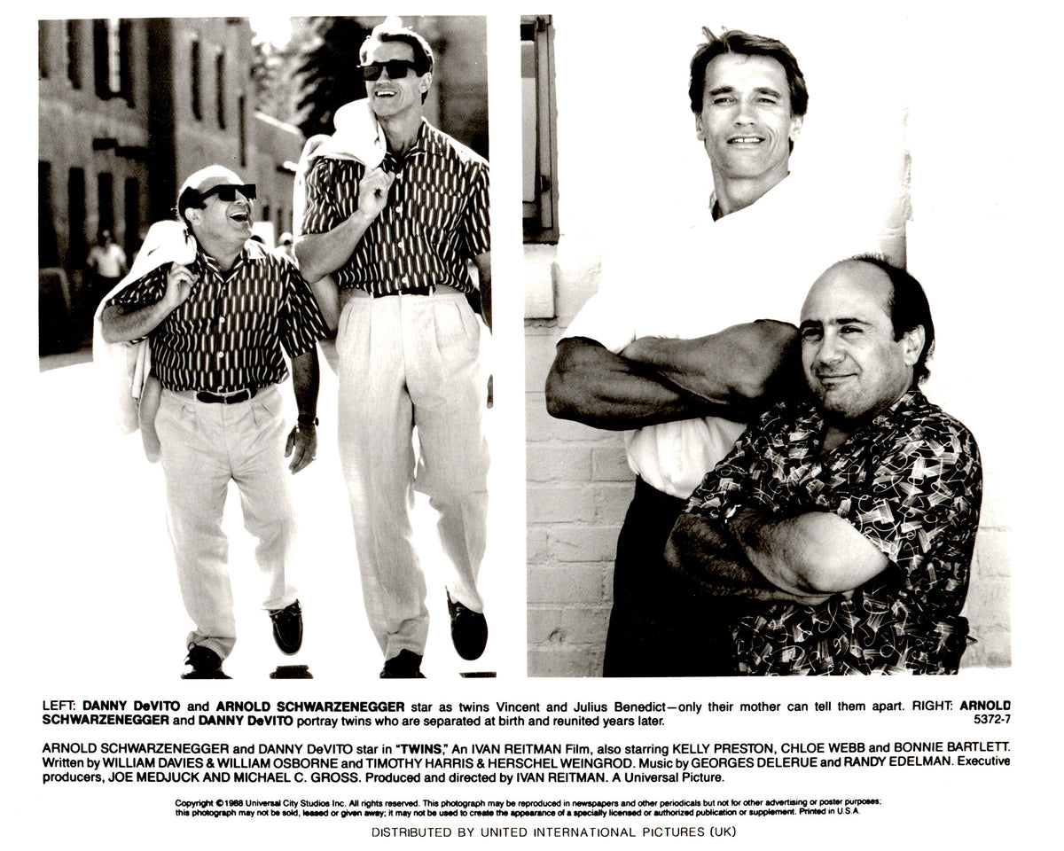 Twins 1988 Film Movie Press Publicity Still Framed