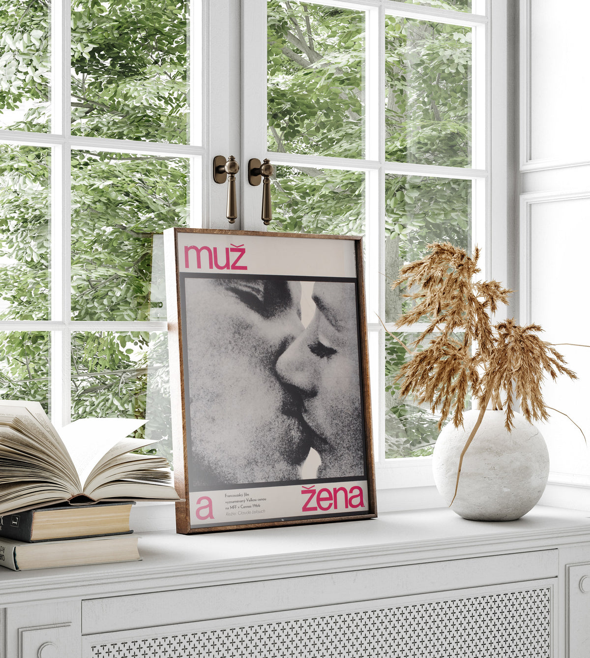 un homme et une femme 1966 czech a3 film movie poster milan grygar