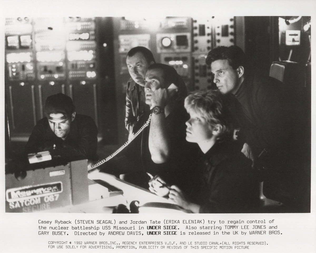 Under Siege 1992 Film Movie Press Publicity Still Framed