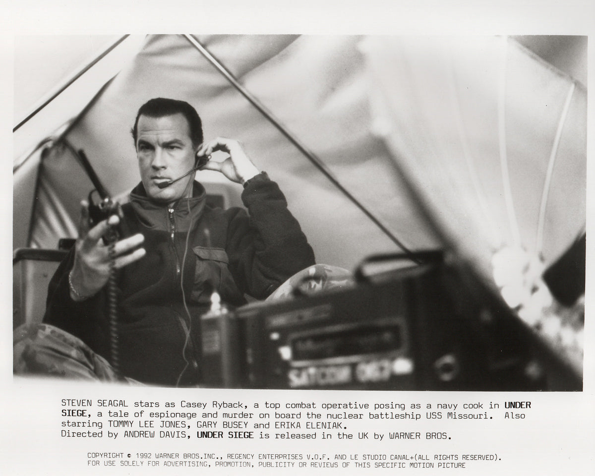 Under Siege 1992 Film Movie Press Publicity Still Framed