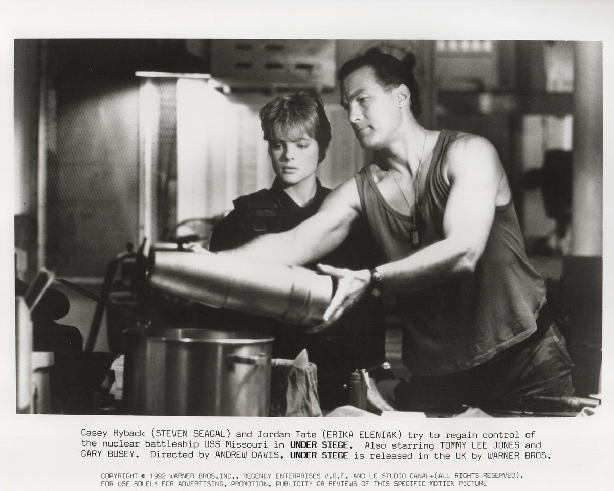 Under Siege 1992 Film Movie Press Publicity Still Framed