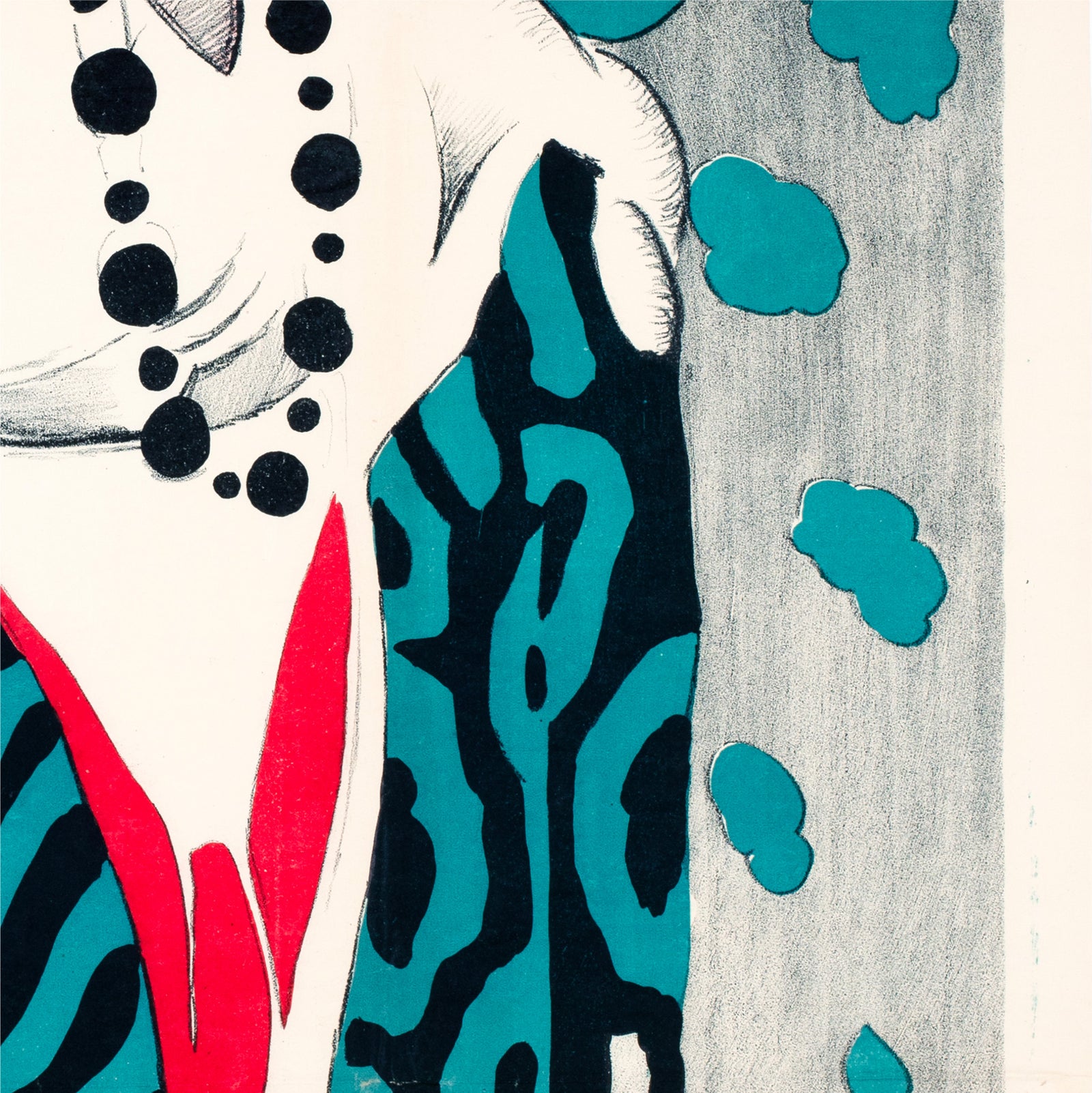 Under the Greenwood Tree 1918 Swedish Film Poster - detail