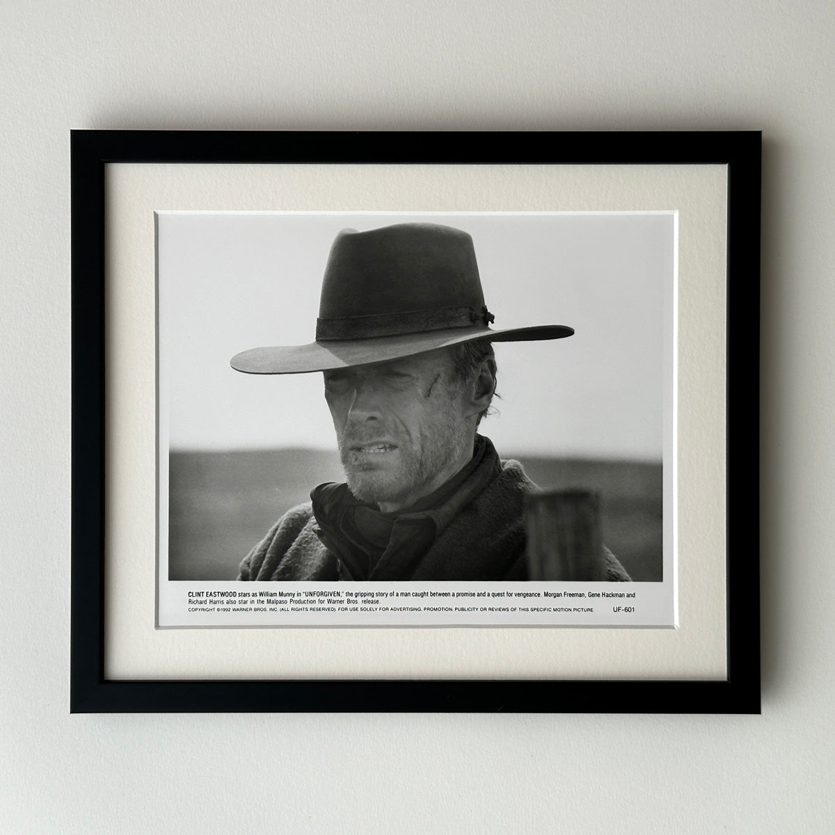 Unforgiven (1992) Clint Eastwood Publicity Film Movie Still - Framed