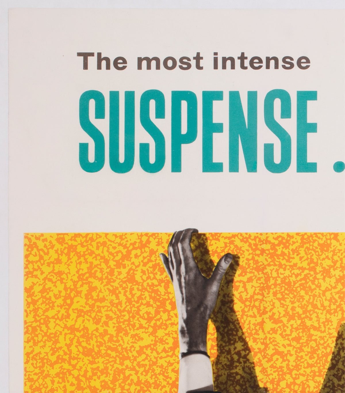 Vertigo 1958 UK Quad Film Movie Poster Hitchcock