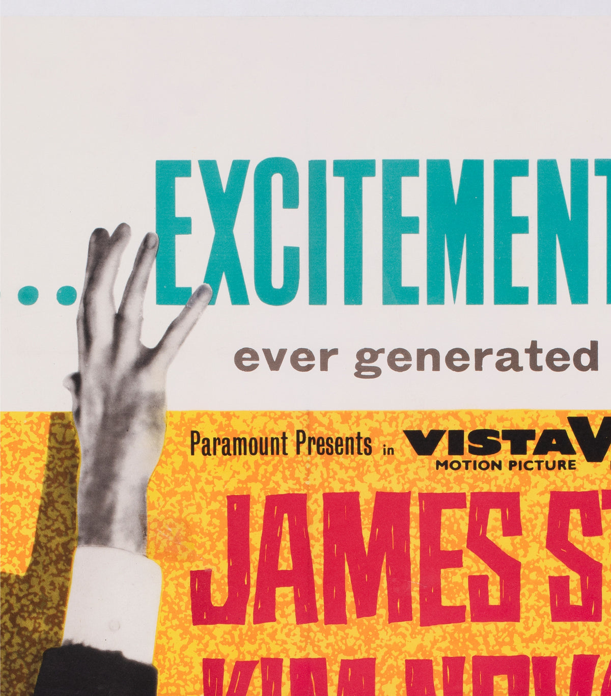 Vertigo 1958 UK Quad Film Movie Poster Hitchcock