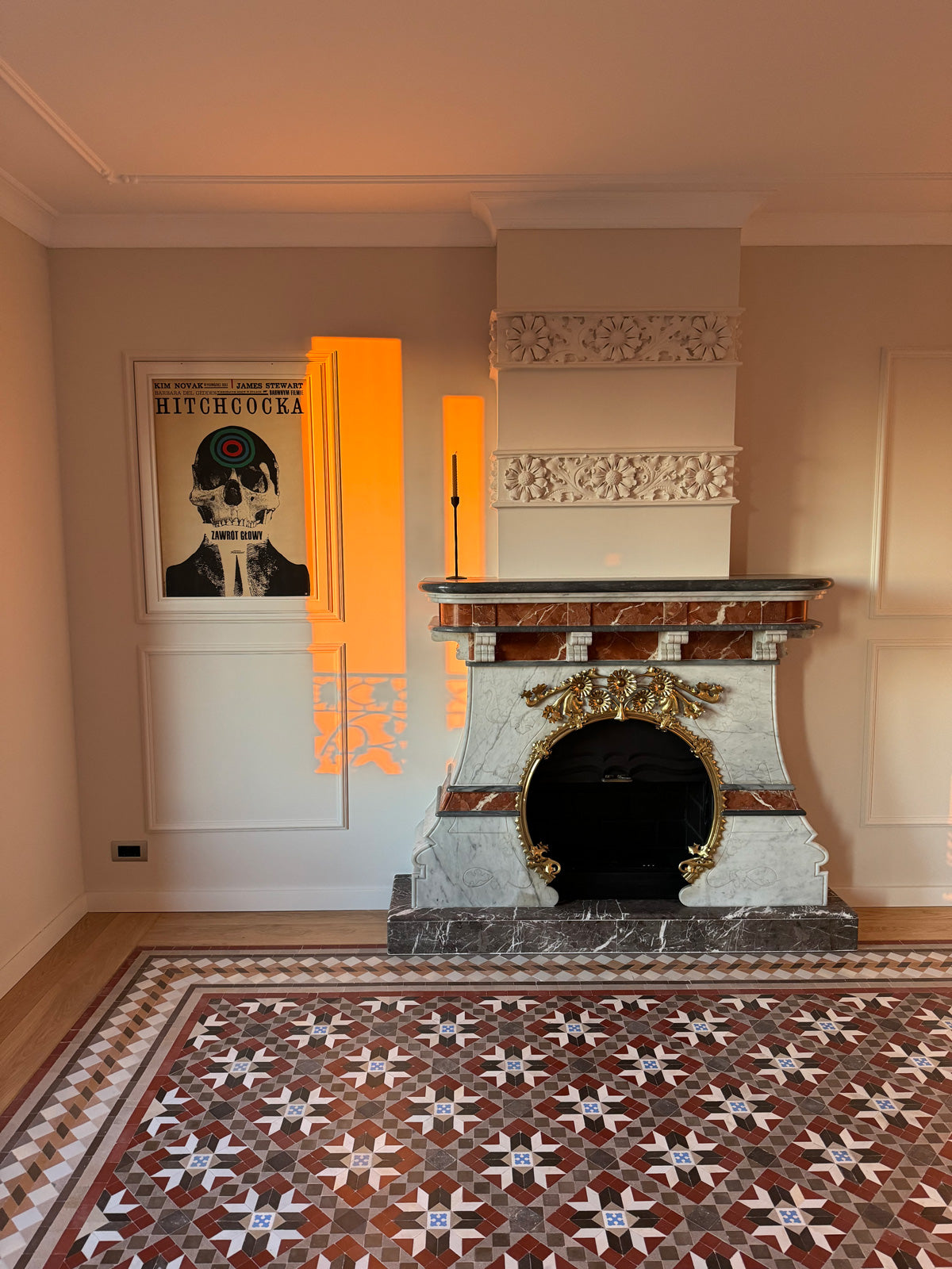 Vertigo 1963 Polish A1 Film Poster, Roman Cieslewicz