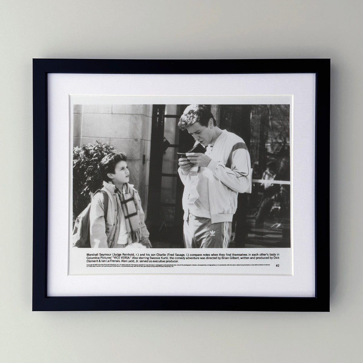 Vice Versa 1987 Film Movie Press Publicity Still Framed