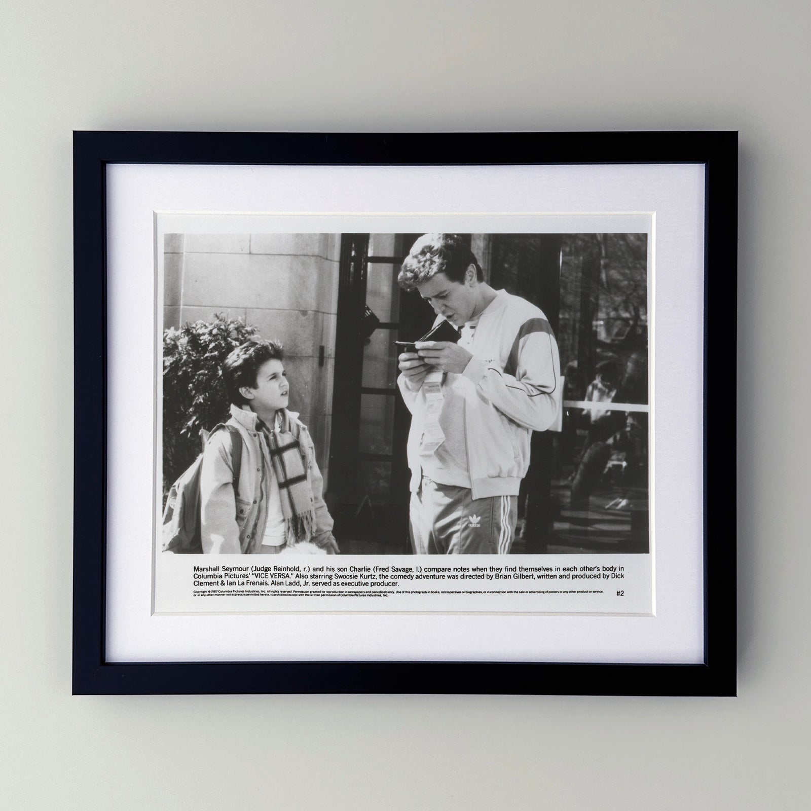 Vice Versa 1987 Film Movie Press Publicity Still Framed