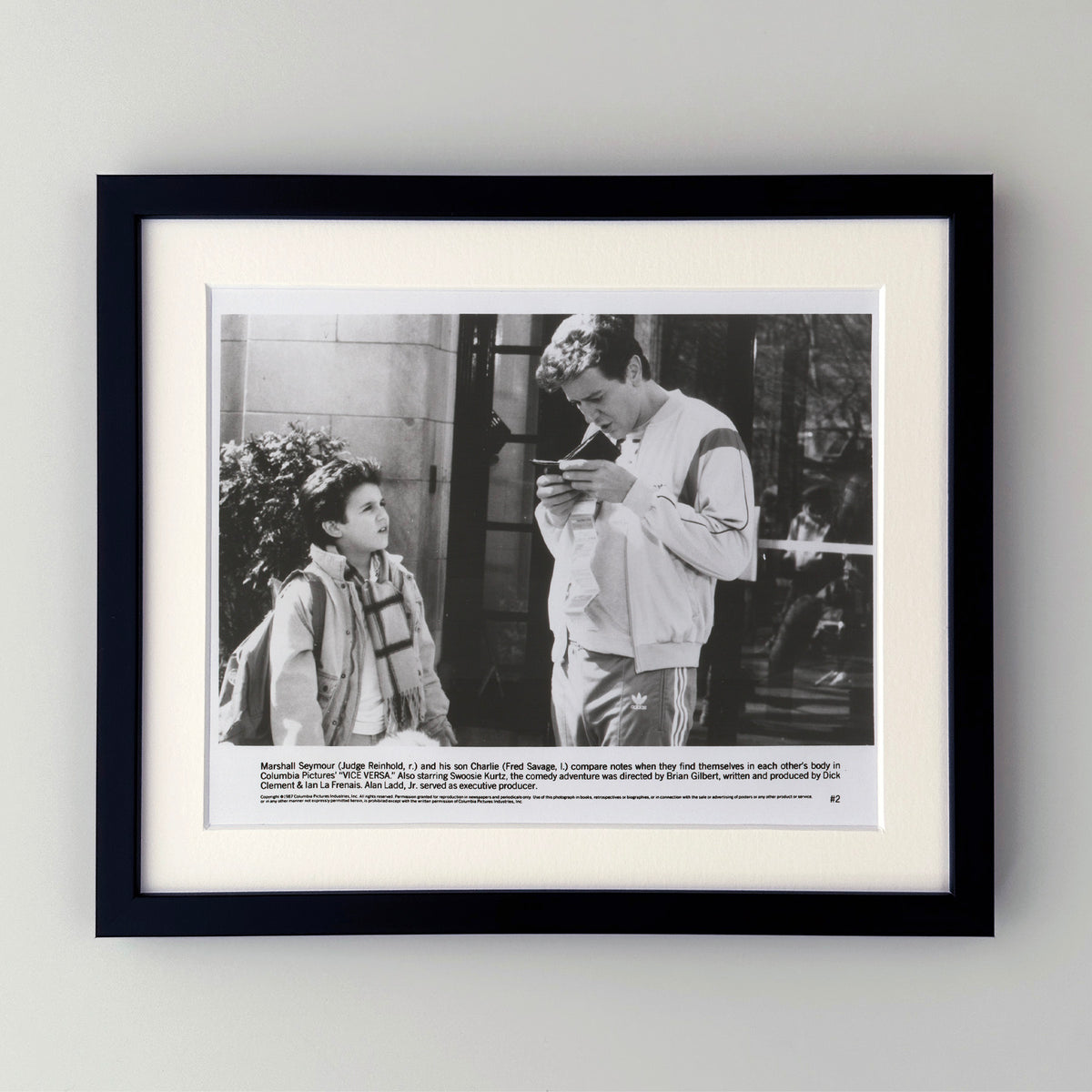 Vice Versa 1987 Film Movie Press Publicity Still Framed