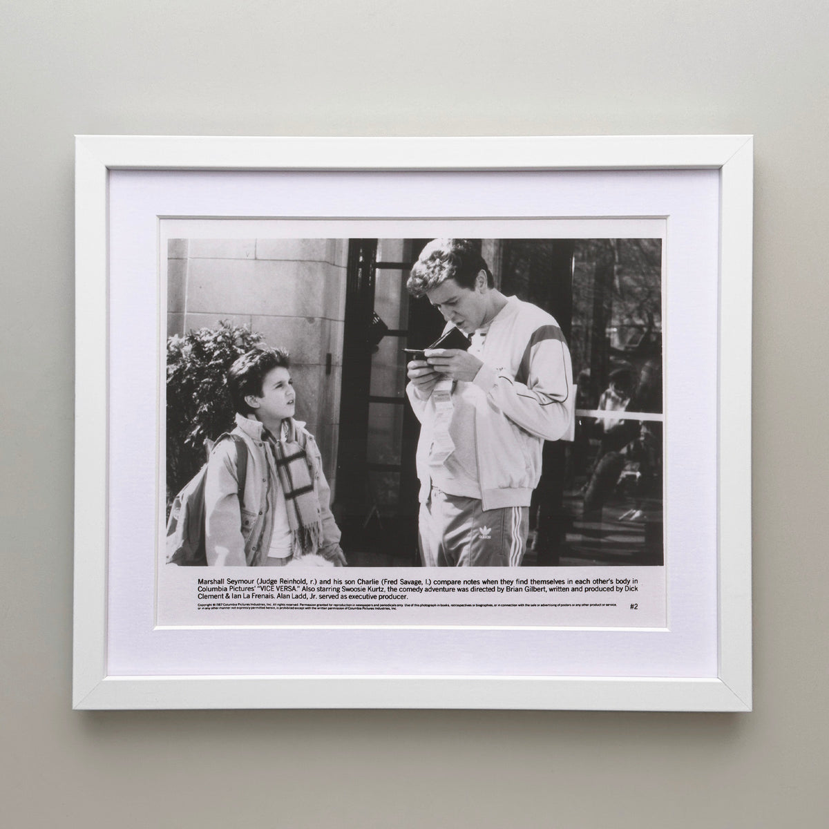 Vice Versa 1987 Film Movie Press Publicity Still Framed