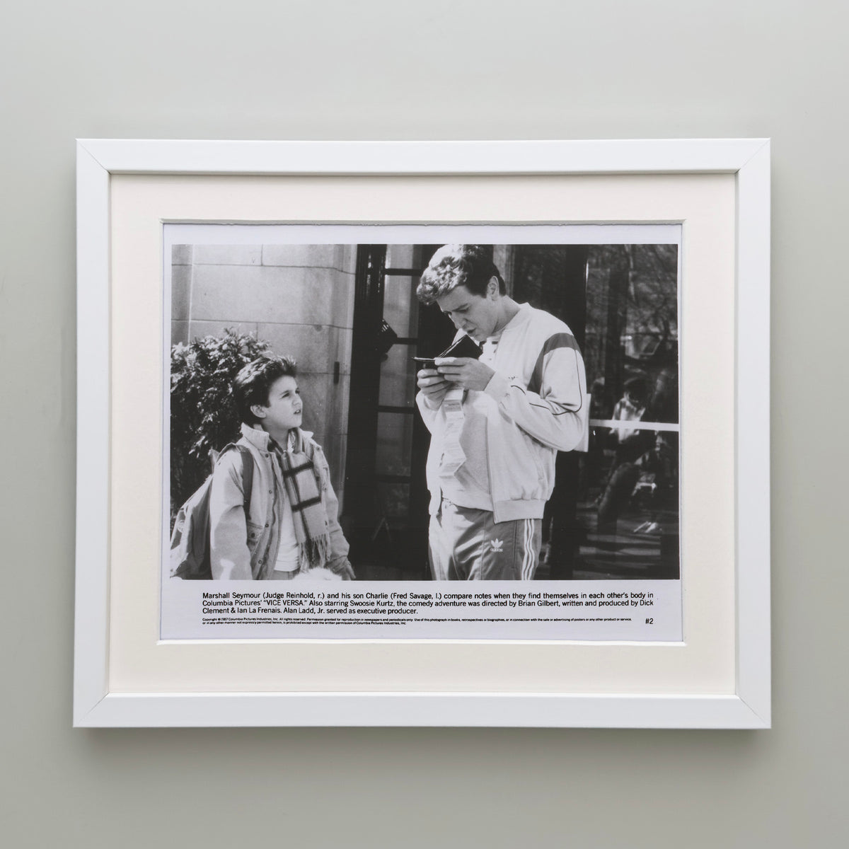 Vice Versa 1987 Film Movie Press Publicity Still Framed