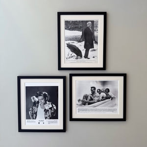 Vintage Publicity Film Movie Stills - Framed