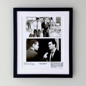 Wall Street 1987 Film Movie Press Publicity Still Framed