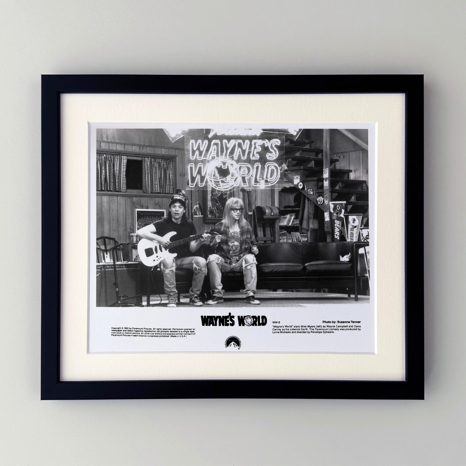 Waynes World 1992 Publicity Film Movie Press Still Framed