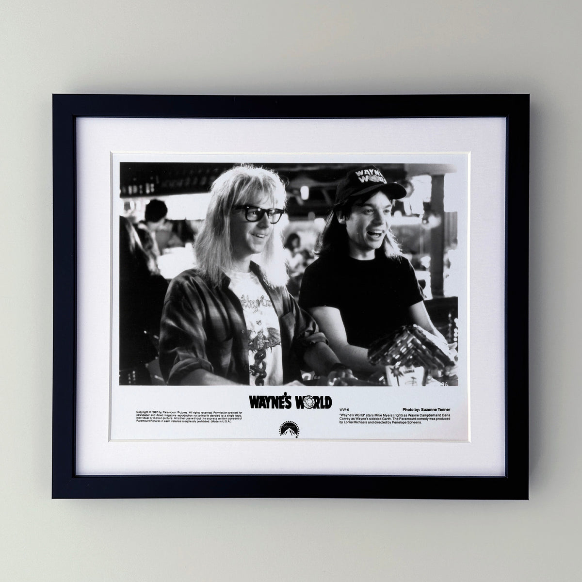 Waynes World 1992 Publicity Film Movie Press Still Framed