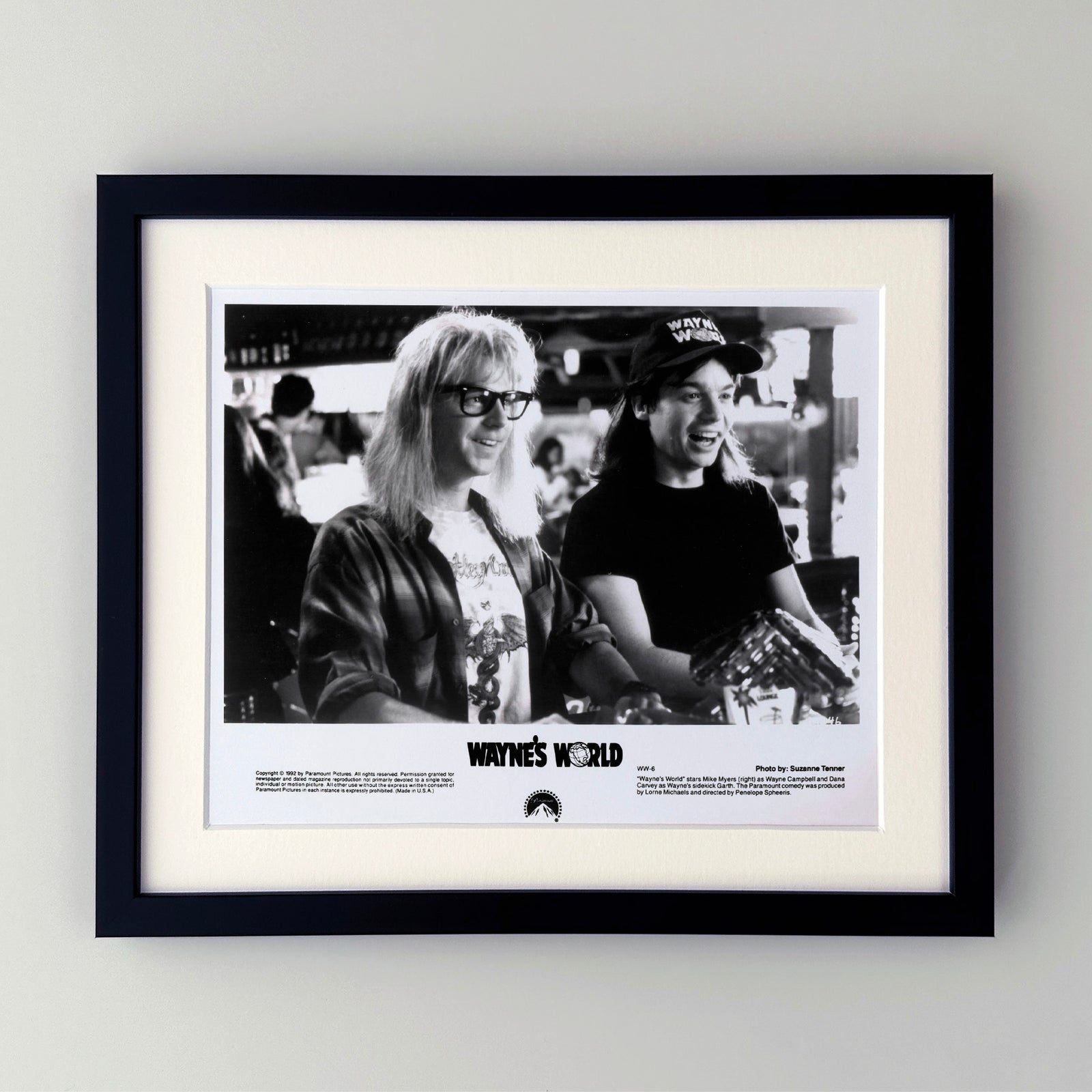 Waynes World 1992 Publicity Film Movie Press Still Framed
