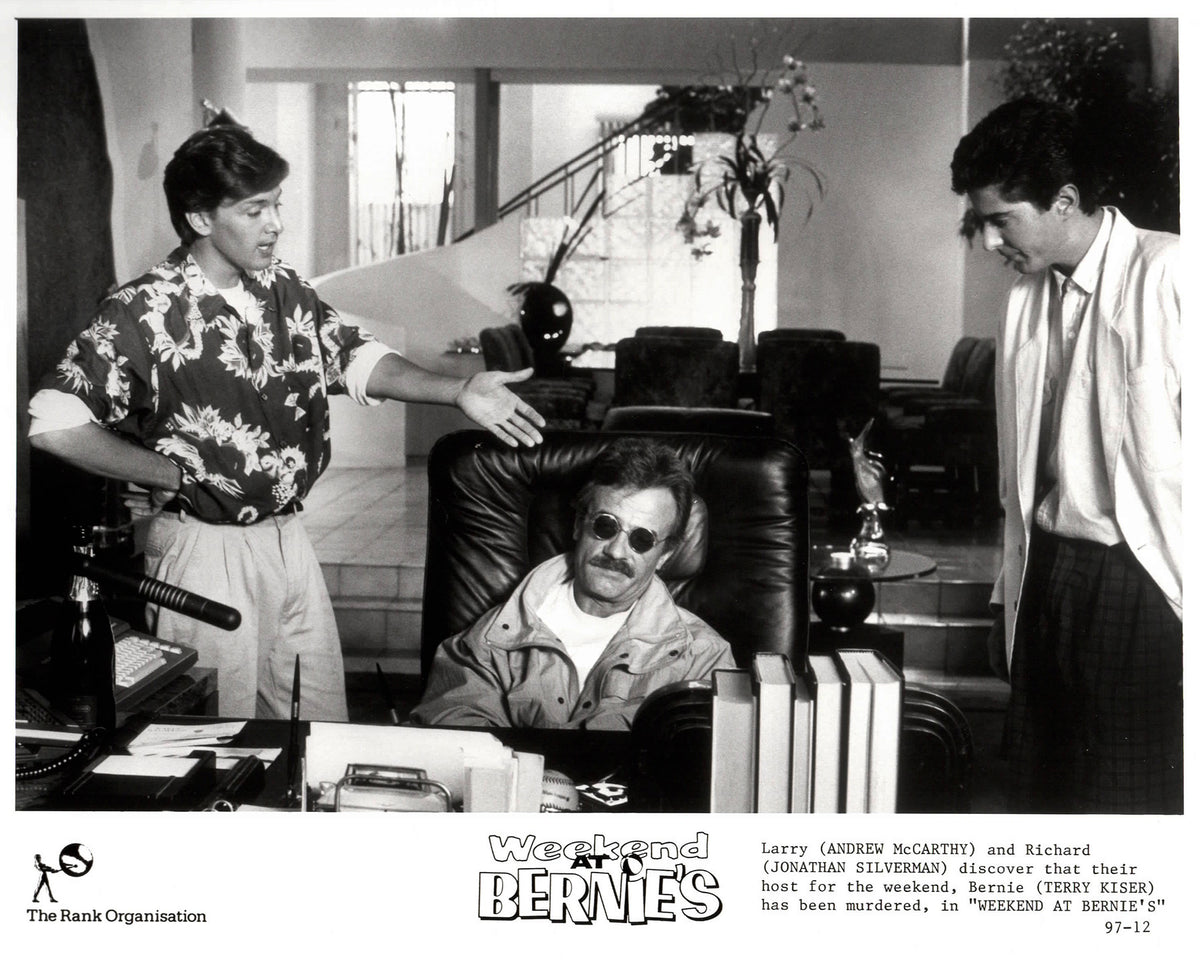 Weekend at Bernies 1989 Publicity Film Movie Press Still Framed