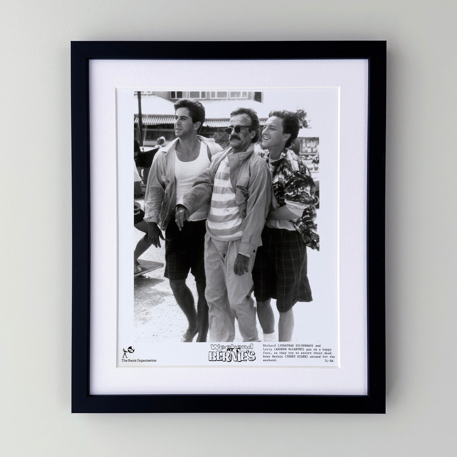 Weekend at Bernies 1989 Publicity Film Movie Press Still Framed
