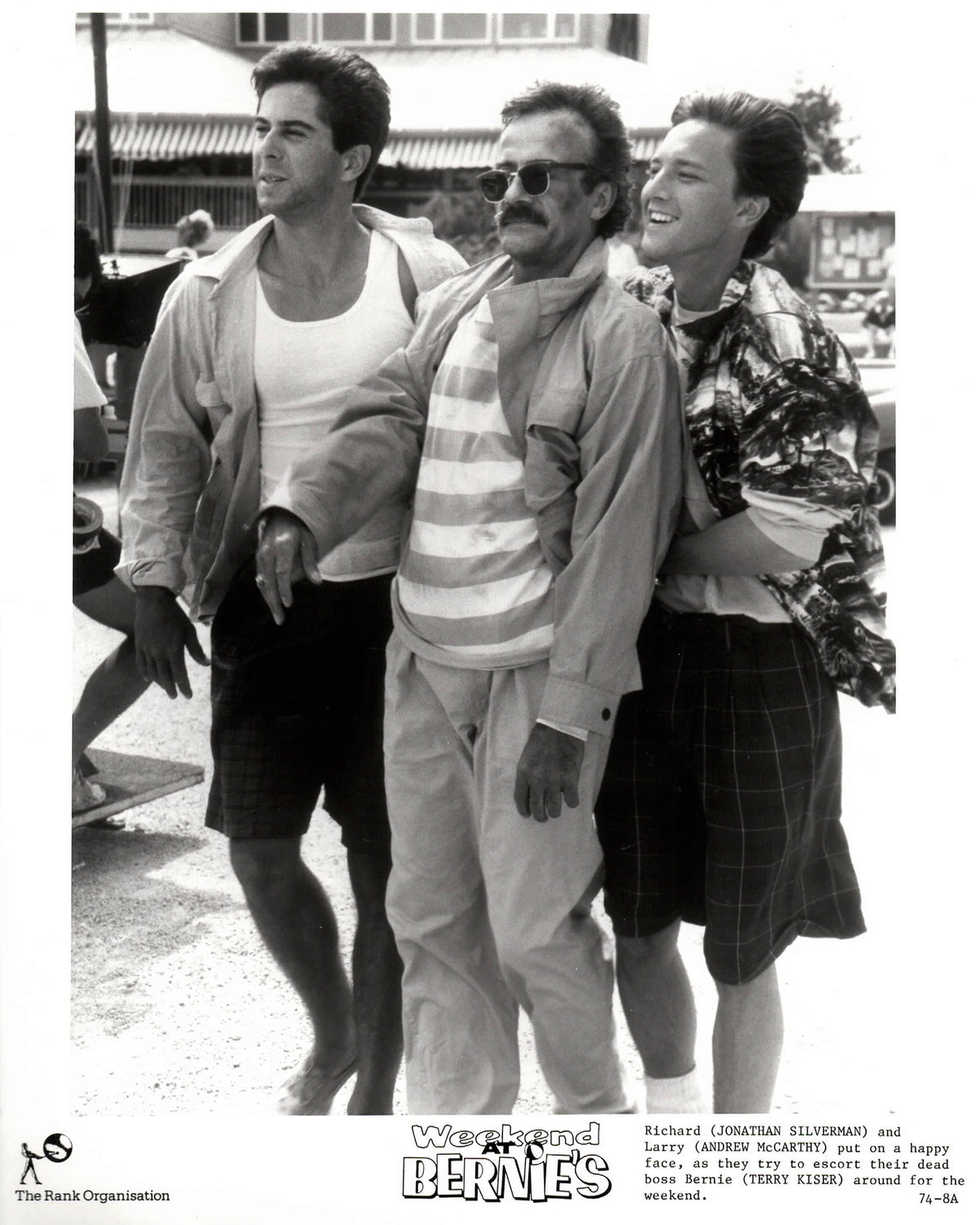 Weekend at Bernies 1989 Publicity Film Movie Press Still Framed