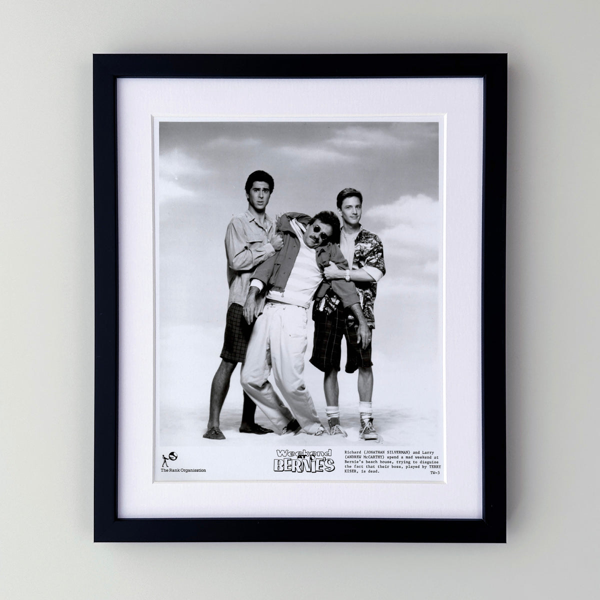 Weekend at Bernies 1989 Publicity Film Movie Press Still Framed
