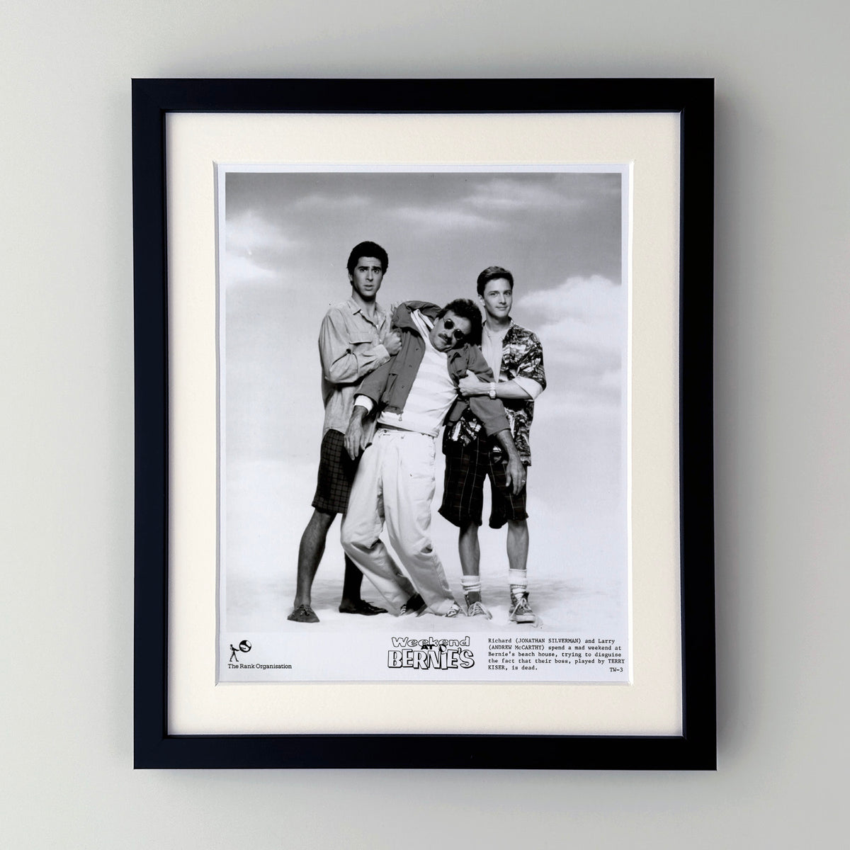 Weekend at Bernies 1989 Publicity Film Movie Press Still Framed