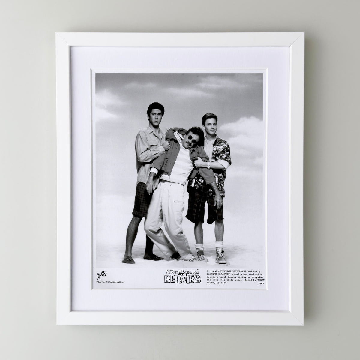 Weekend at Bernies 1989 Publicity Film Movie Press Still Framed
