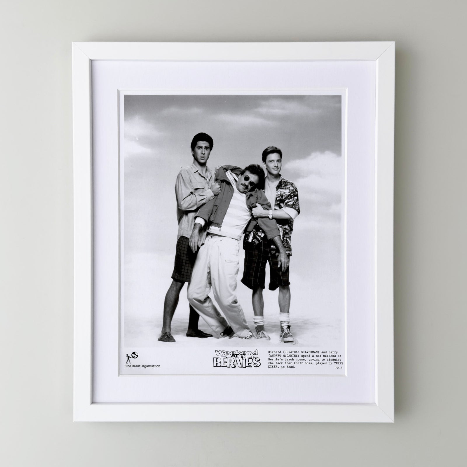 Weekend at Bernies 1989 Publicity Film Movie Press Still Framed