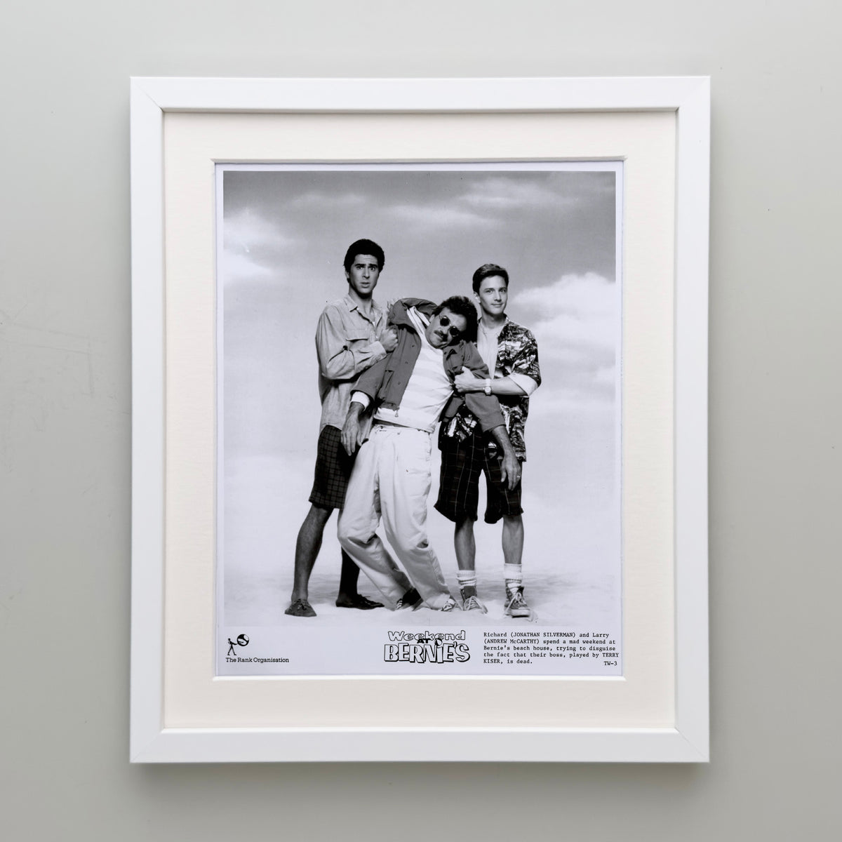 Weekend at Bernies 1989 Publicity Film Movie Press Still Framed