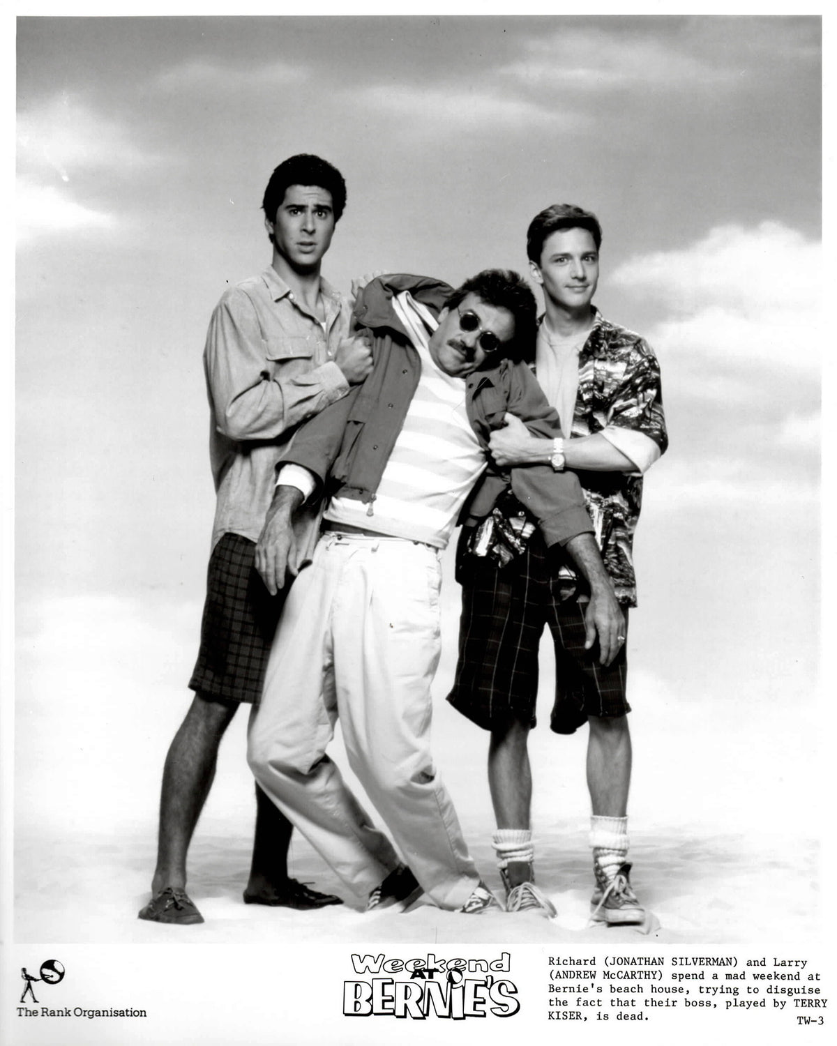 Weekend at Bernies 1989 Publicity Film Movie Press Still Framed