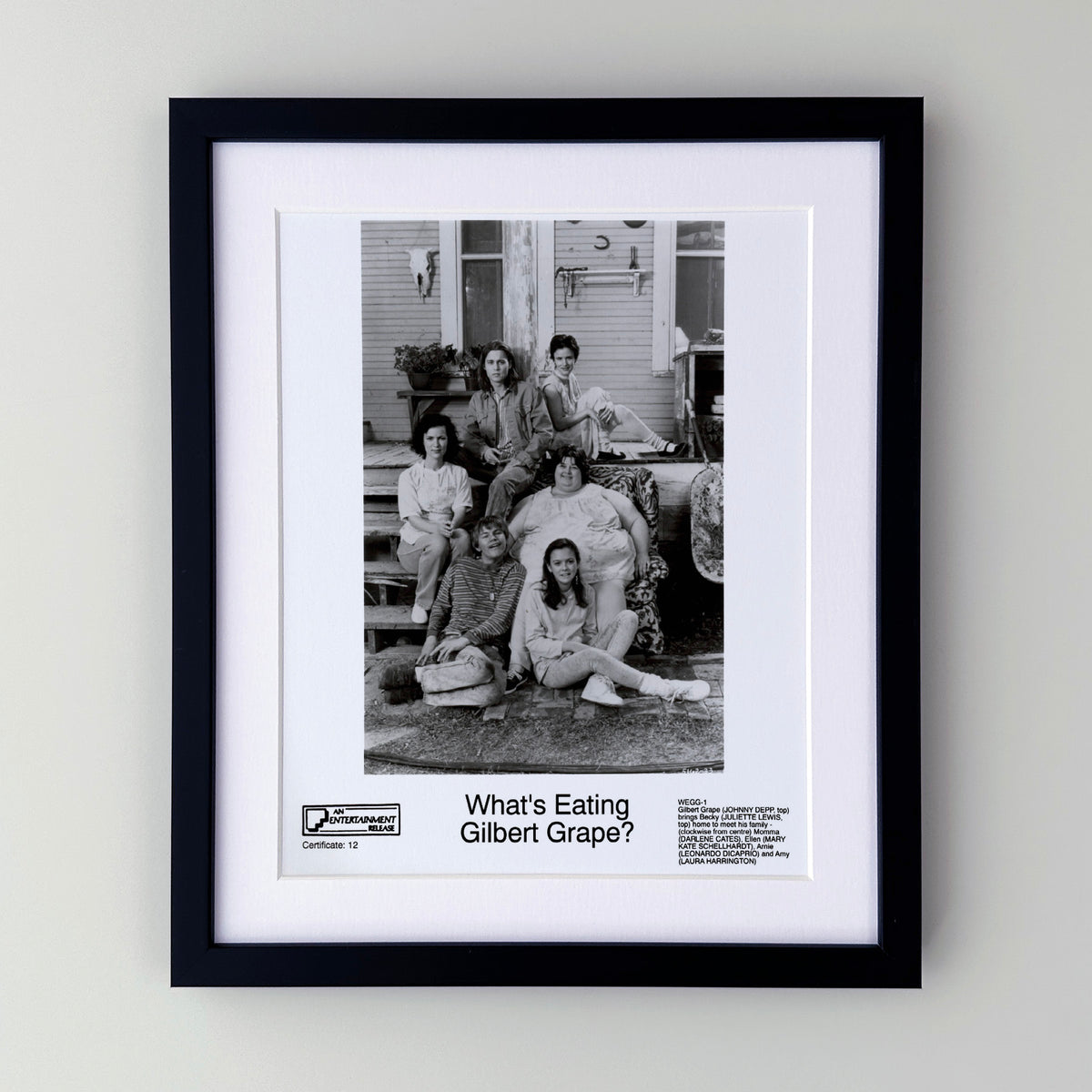 What's Eating Gilbert Grape 1993 Publicity Film Movie Press Still Framed