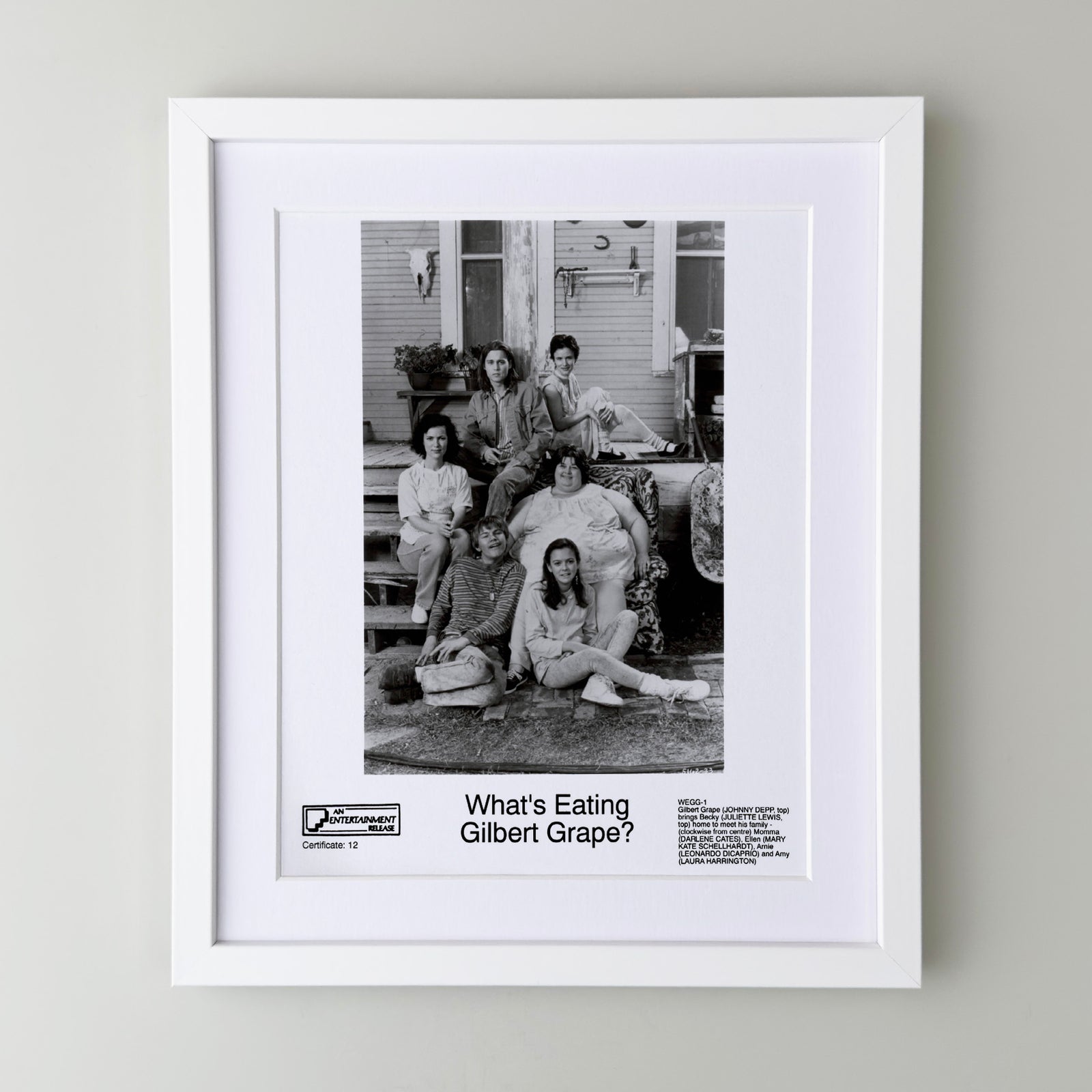 What's Eating Gilbert Grape 1993 Publicity Film Movie Press Still Framed