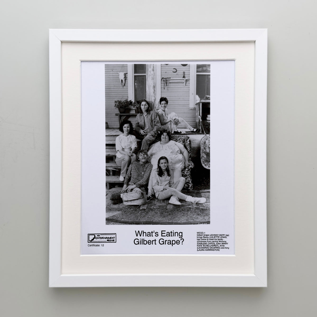 What's Eating Gilbert Grape 1993 Publicity Film Movie Press Still Framed