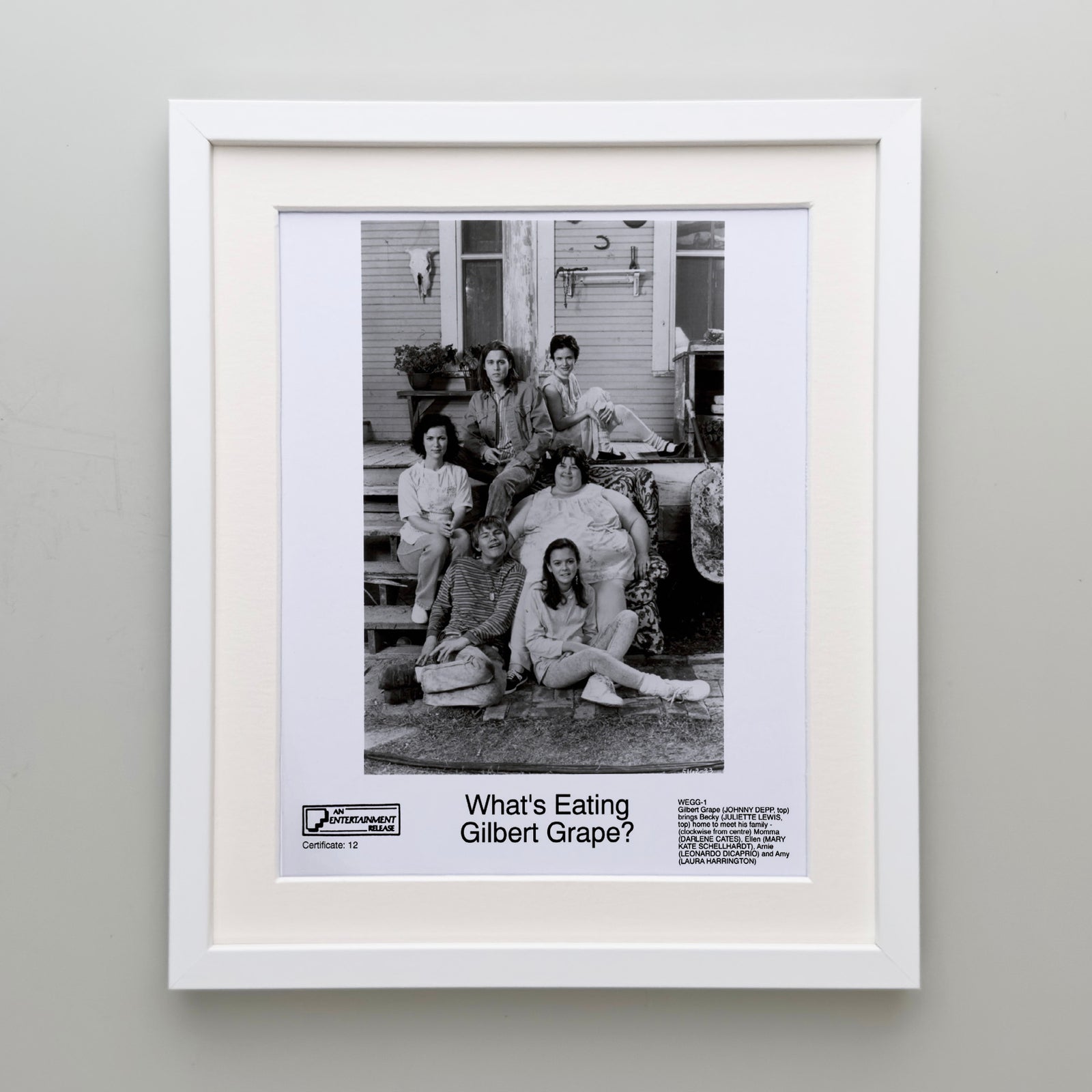 What's Eating Gilbert Grape 1993 Publicity Film Movie Press Still Framed