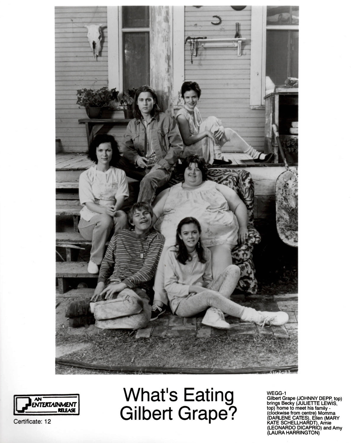 What's Eating Gilbert Grape 1993 Publicity Film Movie Press Still Framed