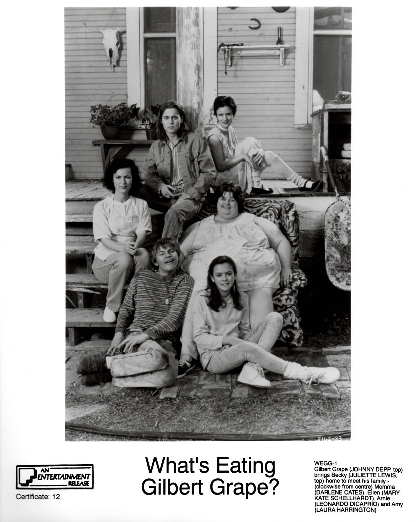 What's Eating Gilbert Grape 1993 Publicity Film Movie Press Still Framed