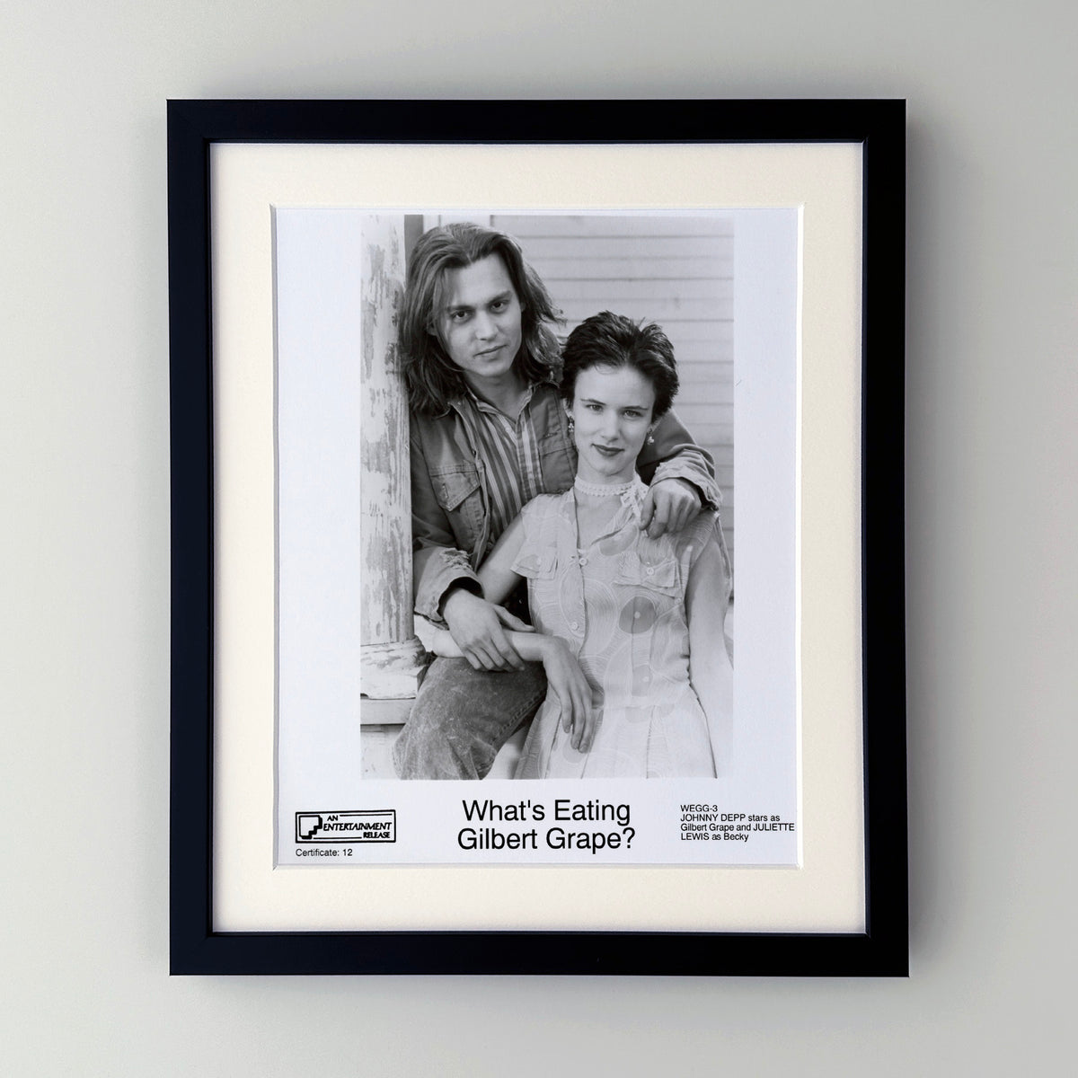 What's Eating Gilbert Grape 1993 Publicity Film Movie Press Still Framed