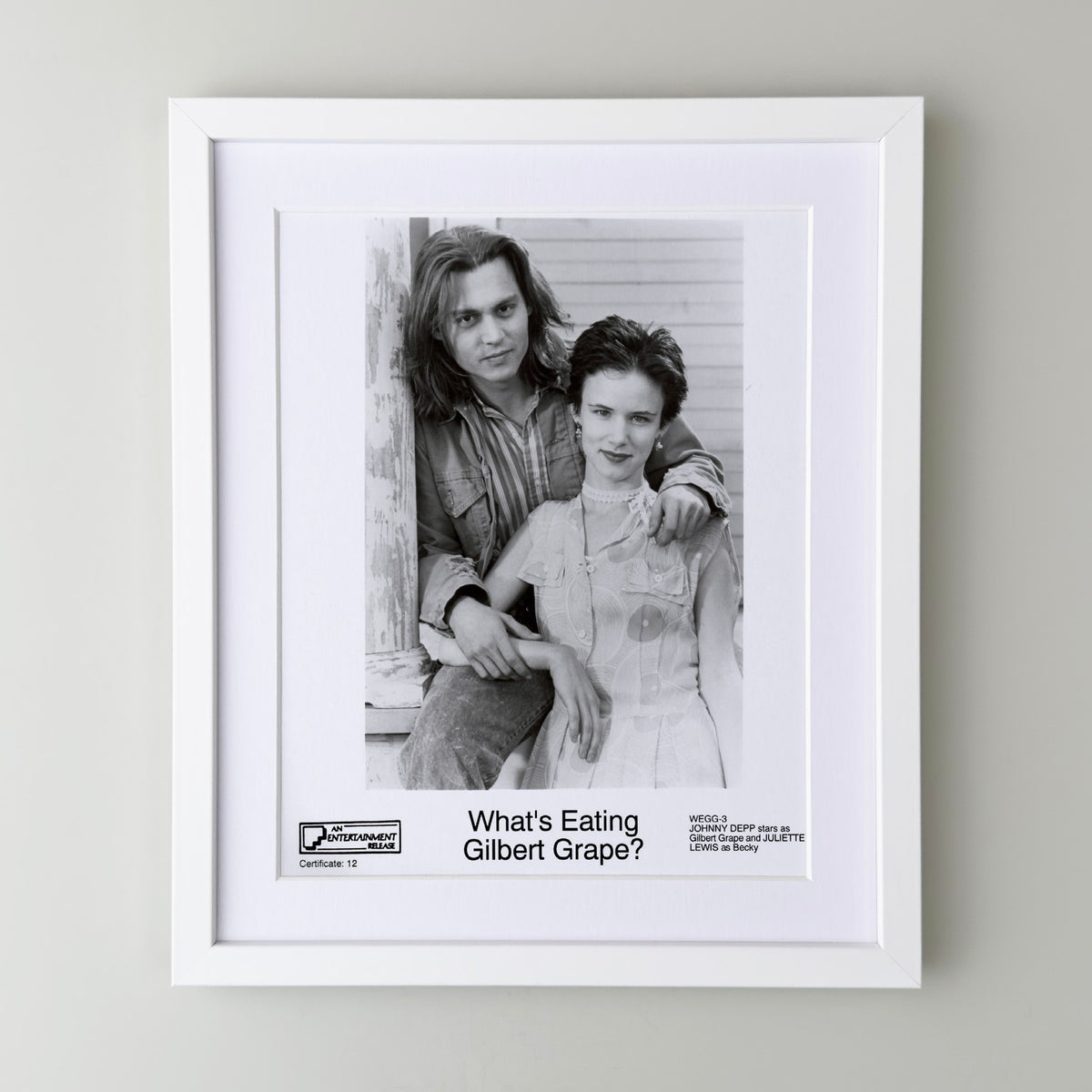 What's Eating Gilbert Grape 1993 Publicity Film Movie Press Still Framed