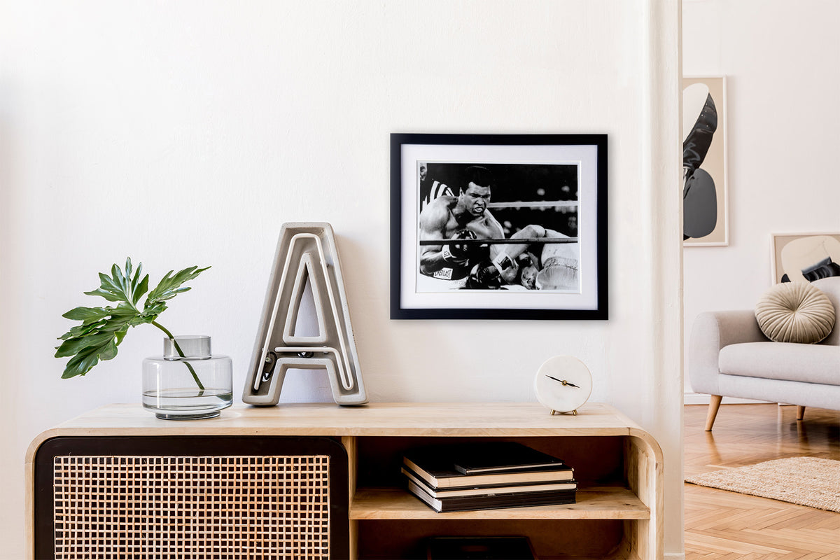 When We Were Kings 1996 Publicity Film Movie Press Still Framed