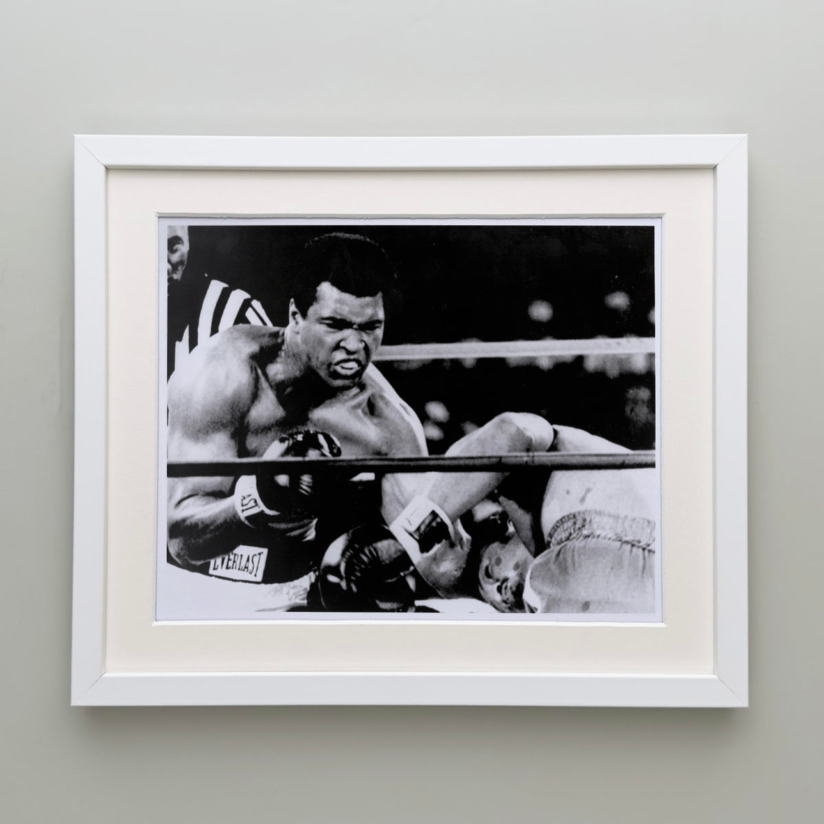 When We Were Kings 1996 Publicity Film Movie Press Still Framed